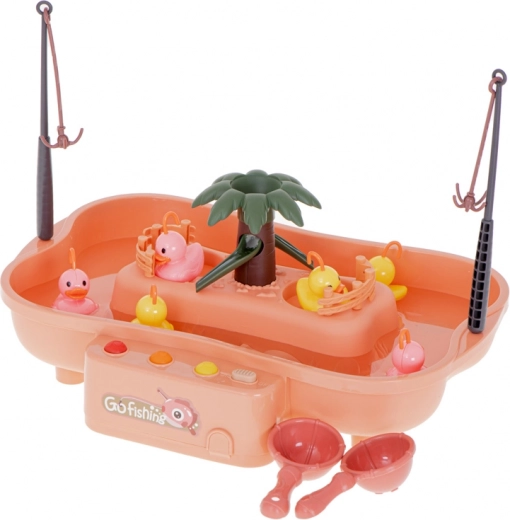 Интерактивно басейнче с остров