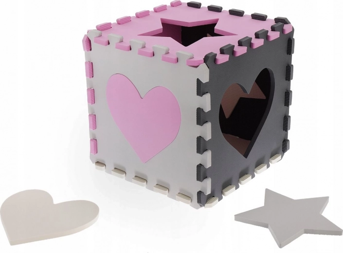 Playful design with removable shapes