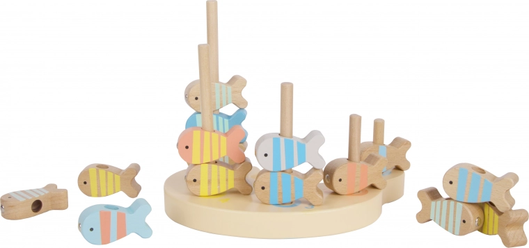 Сортиране и учене на числа върху дървена дъска