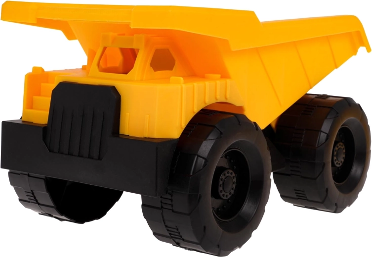 Exciting vehicle with moving parts