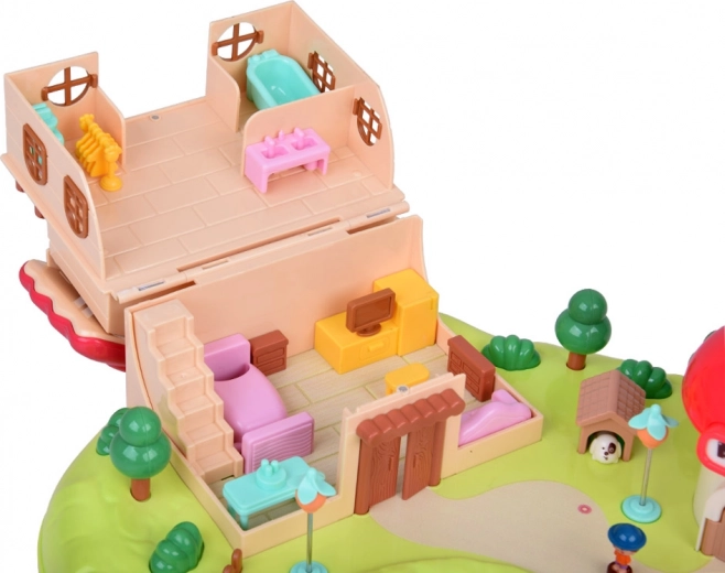 Богато обзаведени стаи и игрална сцена