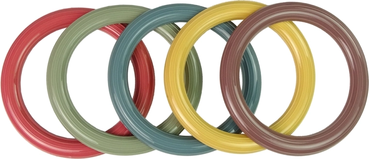 Цветни рингове и издръжливо изпълнение