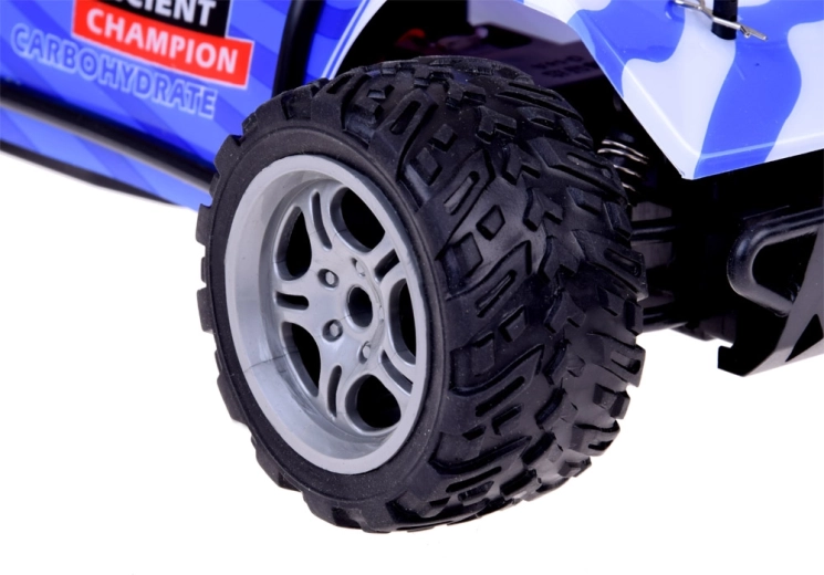 Soft rubber wheels for confident off-road driving