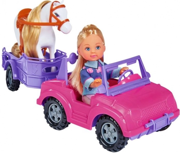 Джип с отделящо се ремарке