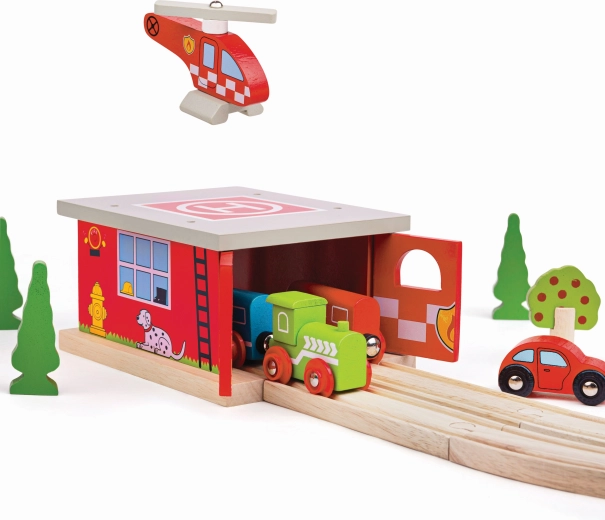 Compatible with most wooden railways