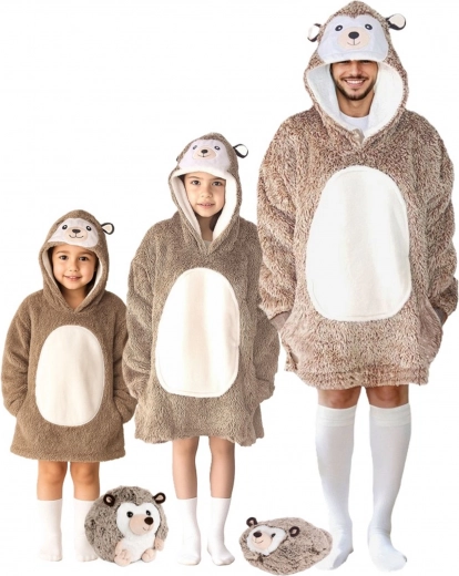 Просторна качулка и голям джоб