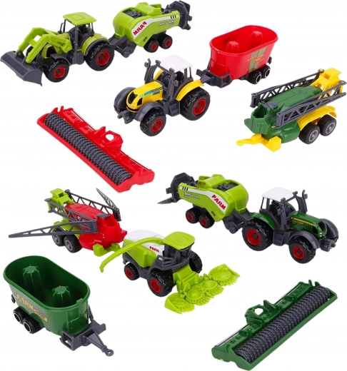 Реалистични селскостопански машини със свалящи се надстройки