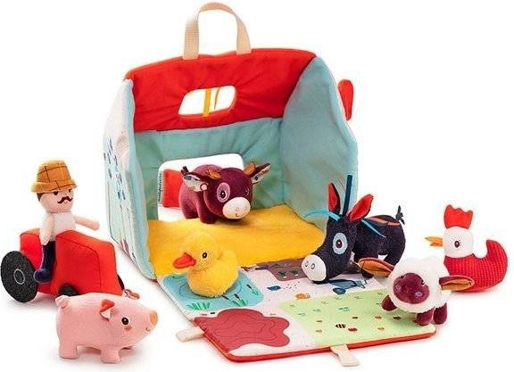 Разгъваща се ферма, пълна с детайли