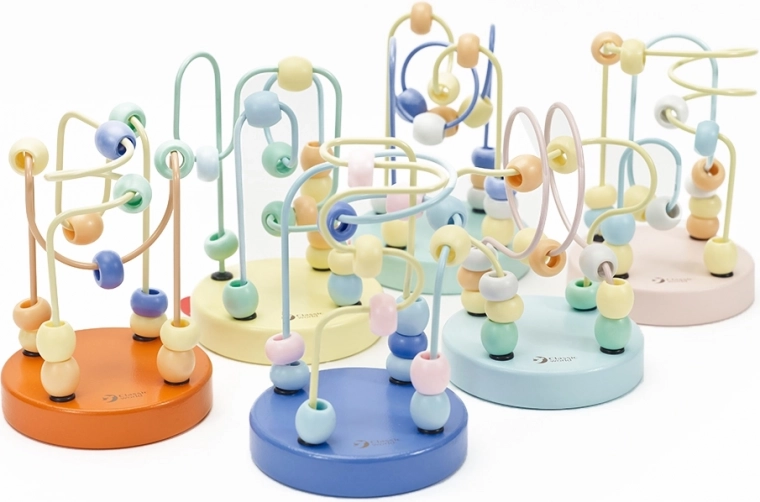 Дървени мъниста и плетиво