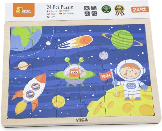 Wooden board with frame