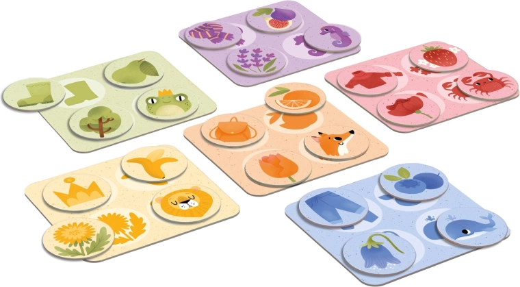 Учене на цветове и форми чрез игра