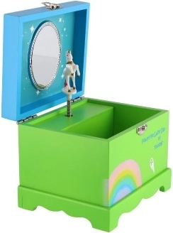Mirror and space for treasures