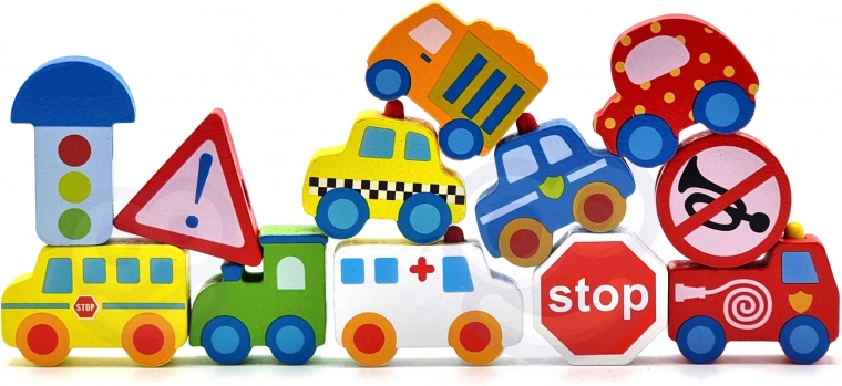 Учене чрез игра: превозни средства и пътни знаци
