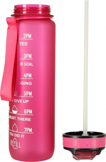 Удобно пиене със сламка и заключваща капачка