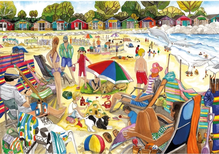 Vibrant colors and detailed illustrations