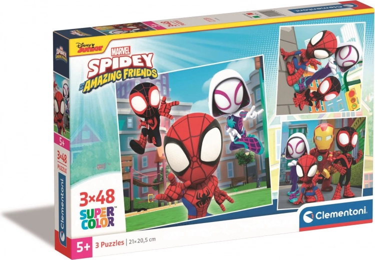 Три цветни мотива SPIDEY в една опаковка
