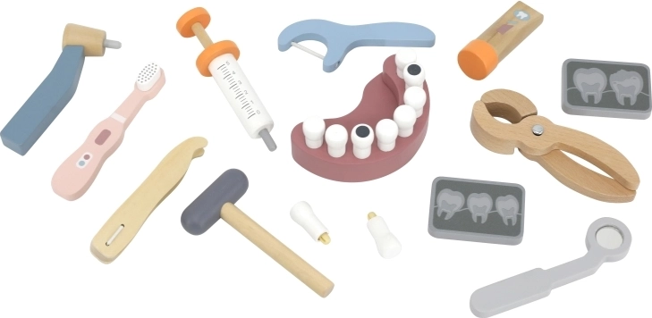 Реалистични инструменти и модел на челюст