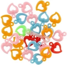 Два мотива: сърчица и буквички