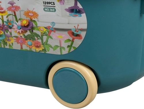 Куфар на колелца за лесно съхранение