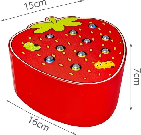 Живи цветове и привлекателен дизайн на ягода