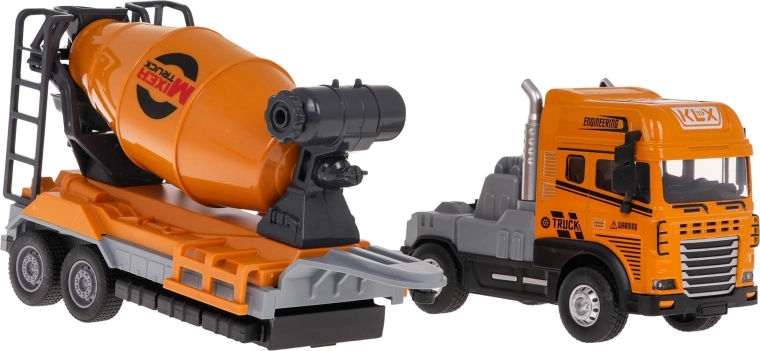 Въртящ се барабан и отделящо се ремарке