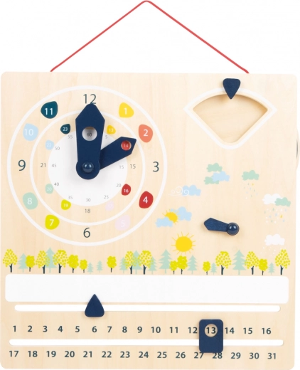 Всичко в едно: време, време навън и дата