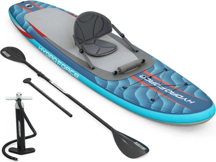 2-in-1: from paddleboard to kayak in moments