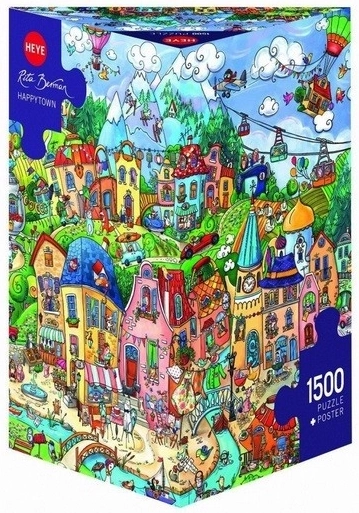 Full-size poster for comfortable puzzling