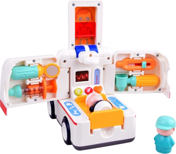 Отваряща се линейка със скрито оборудване