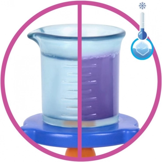 Color-changing beaker