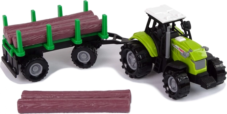 Detachable log trailer