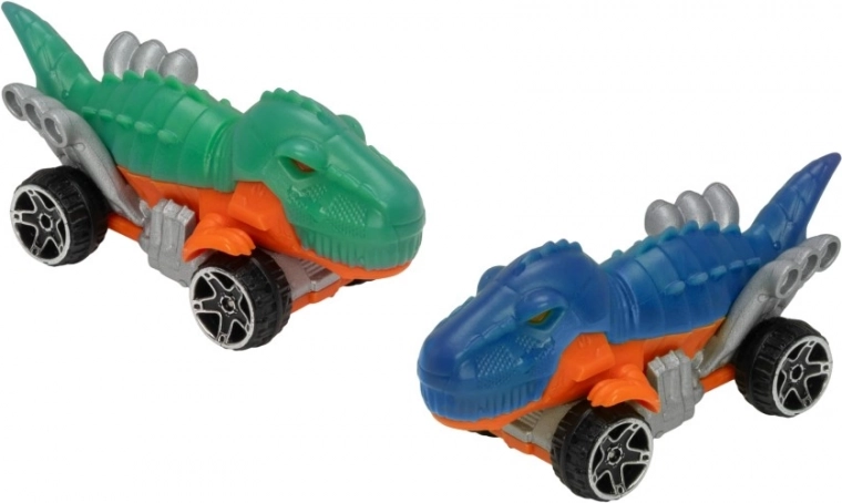 Игра с динозавърски колички