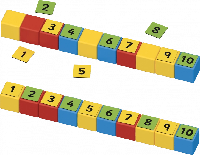 Цветно учене: четни и нечетни числа