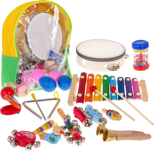 Всичко под ръка в прозрачна раница