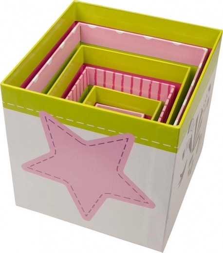 Подреждане на височина и прибиране една в друга