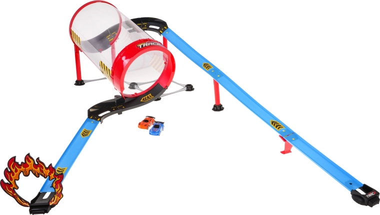360° transparent loop for thrilling stunts