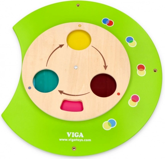 Образователна игра с цветни филтри