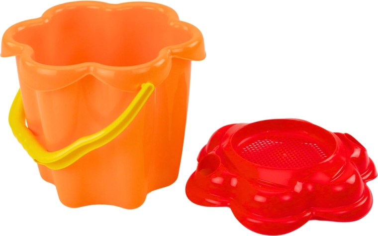 Кофа с цветен капак