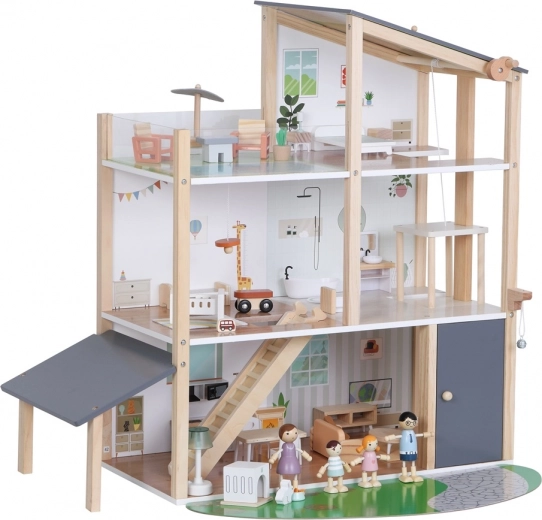 Функционален асансьор и покривна тераса за още повече забавление