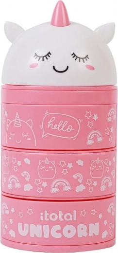 Cute unicorn “Stay Wild” motif