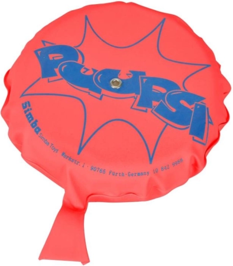 Червена пърдяща възглавничка с текст „Puurpisi“