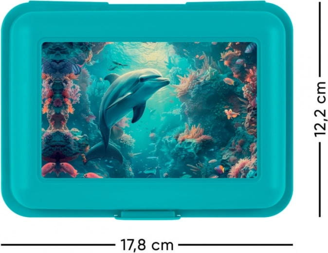 Креативен дизайн с делфин