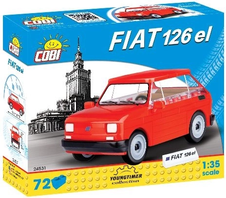 Емблематичният FIAT 126p в мащаб 1:35