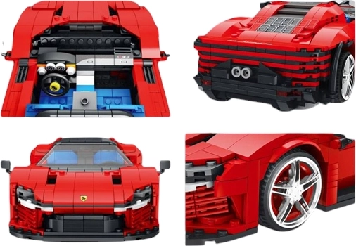 Детайлен двигателен отсек и спортна визия