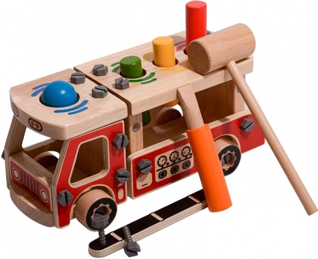 Забавна забивачка директно на покрива на камиона