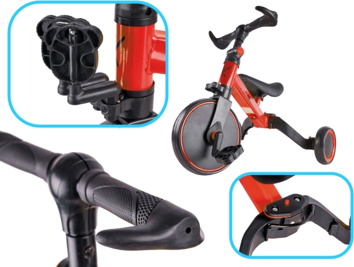 3в1: колело за балансиране, триколка и тренировка на равновесие