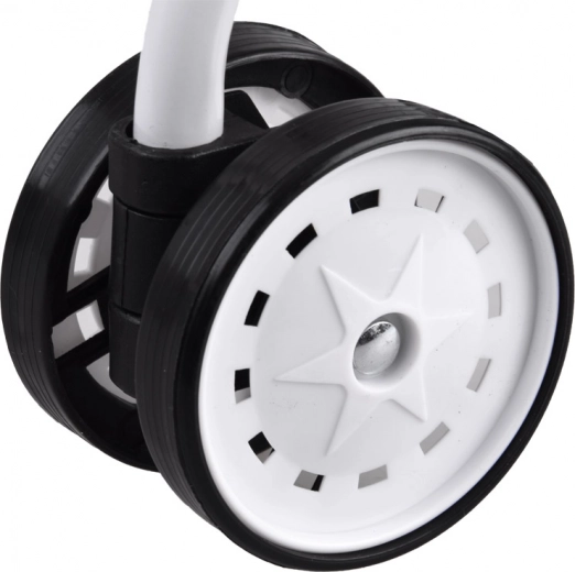 Плавно движение благодарение на двойните колелца