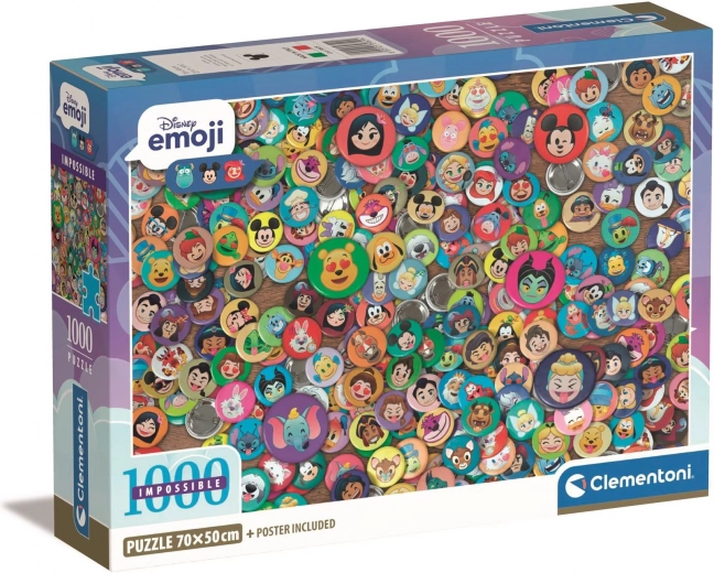 Цветни Disney Emoji в живи детайли