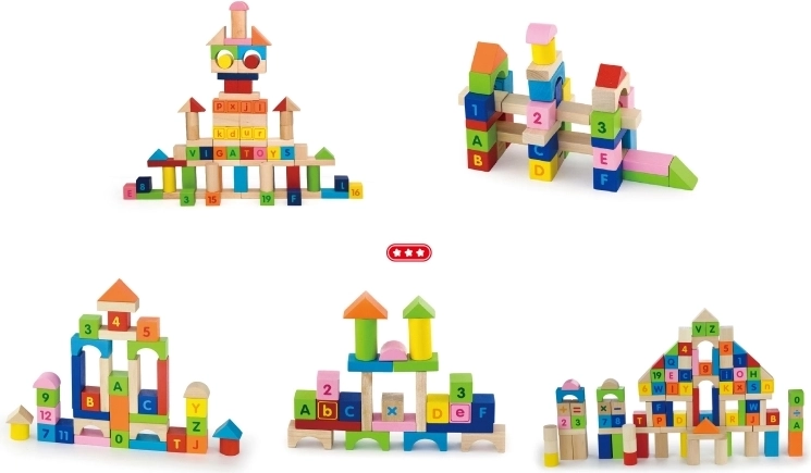 Разнообразни форми за безкрайно строене