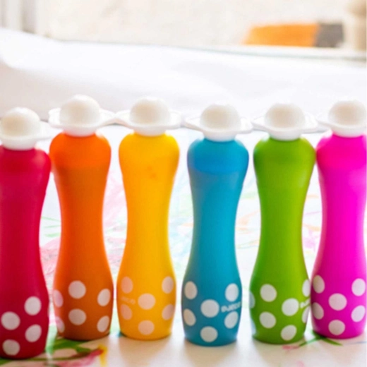 Шест ярки, лесни за пране цветове